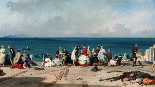 Étretat, par-delà les falaises : Empreinte impressionniste aux Beaux-Arts de Lyon Étretat, par-delà les falaises : Empreinte impressionniste aux Beaux-Arts de Lyon