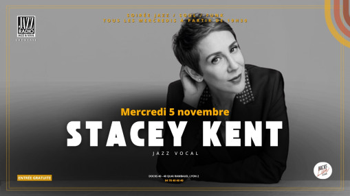 Stacey Kent en showcase à Lyon avec Jazz Radio