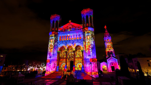 &Agrave; Lyon, le Festival R&eacute;gion des Lumi&egrave;res refait vivre 2000 ans d&rsquo;histoire &agrave; Fourvi&egrave;re pour encore quelques jours
