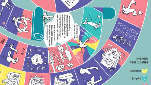 Lyon : &agrave; la Cit&eacute; Tony Garnier, un jeu g&eacute;ant pour comprendre la politique de la ville