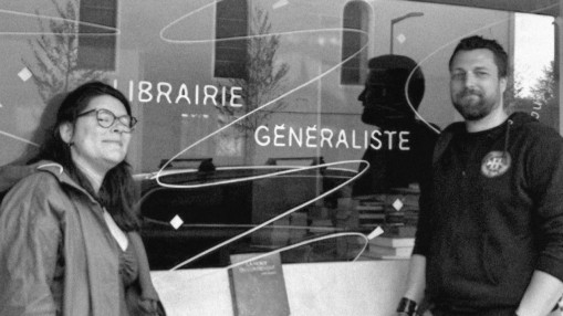 Samuel Schl&oelig;sing et Chlo&eacute; Bonneau : "La Librairie du Contrevent ? Un lieu de lutte, de rassemblement culturel, de lien social"