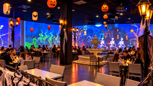 Halloween pr&egrave;s de Lyon : 31 m&eacute;chants c&eacute;l&egrave;bres envahissent Mini World &agrave; Vaulx-en-Velin