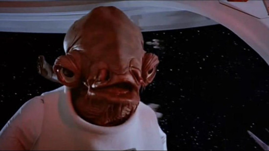 Rencontre avec l'amiral Ackbar au Mus&eacute;e du cin&eacute;ma et de la miniature de Lyon