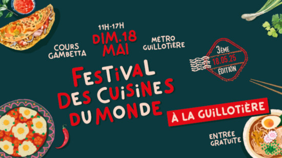Festival des cuisines du monde : la Guillotière va se régaler ce week-end Festival des cuisines du monde : la Guillotière va se régaler ce week-end