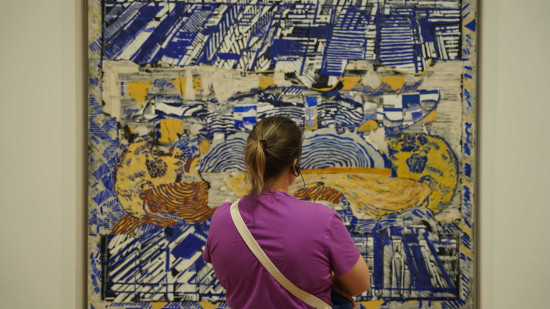 Au Musée des Beaux-Arts, François Rouan laisse son empreinte Au Musée des Beaux-Arts, François Rouan laisse son empreinte