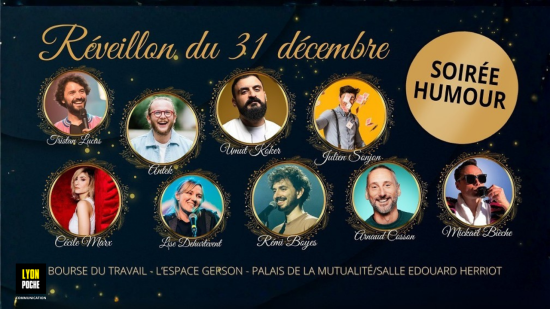 Un réveillon sous le signe de l’humour ? C’est possible grâce à l’espace Gerson ! Un réveillon sous le signe de l’humour ? C’est possible grâce à l’espace Gerson !